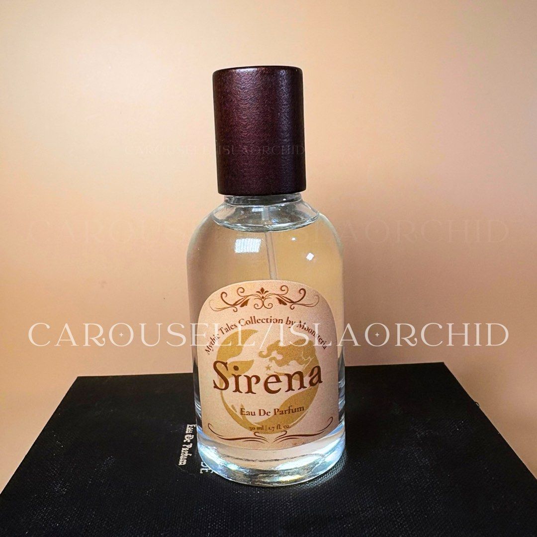 Moonsteria Sirena EDP (Category: Fragrance & Deodorants) located in Ajuy. Submitted by islaorchid (Listing ID 1466531236, Image 1). Description: Moonsteria Sirena EDP , 50ml. | NOT FULL BOTTLE — Pre-loved and lightly used. Approximately 97% remaining. Iloilo City: **Shipping fee c/o buyer ✨PLEASE READ • No-rush shipping. Allow 2-3 business days for processing. • Item condition will be clearly stated as BRAND NEW or PRE-LOVED. • Please read the fu