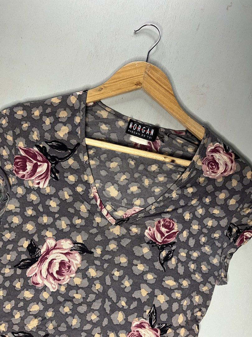 Morgan de toi (Category: Others Tops) located in Catbalogan. Submitted by wayndsyclee. (Listing ID 1466423321, Image 2). Description: Morgan de toi Excellent condi Issue minimal asa pic po Bukod donwalana Size xs or small Dimes:w14/L21.
