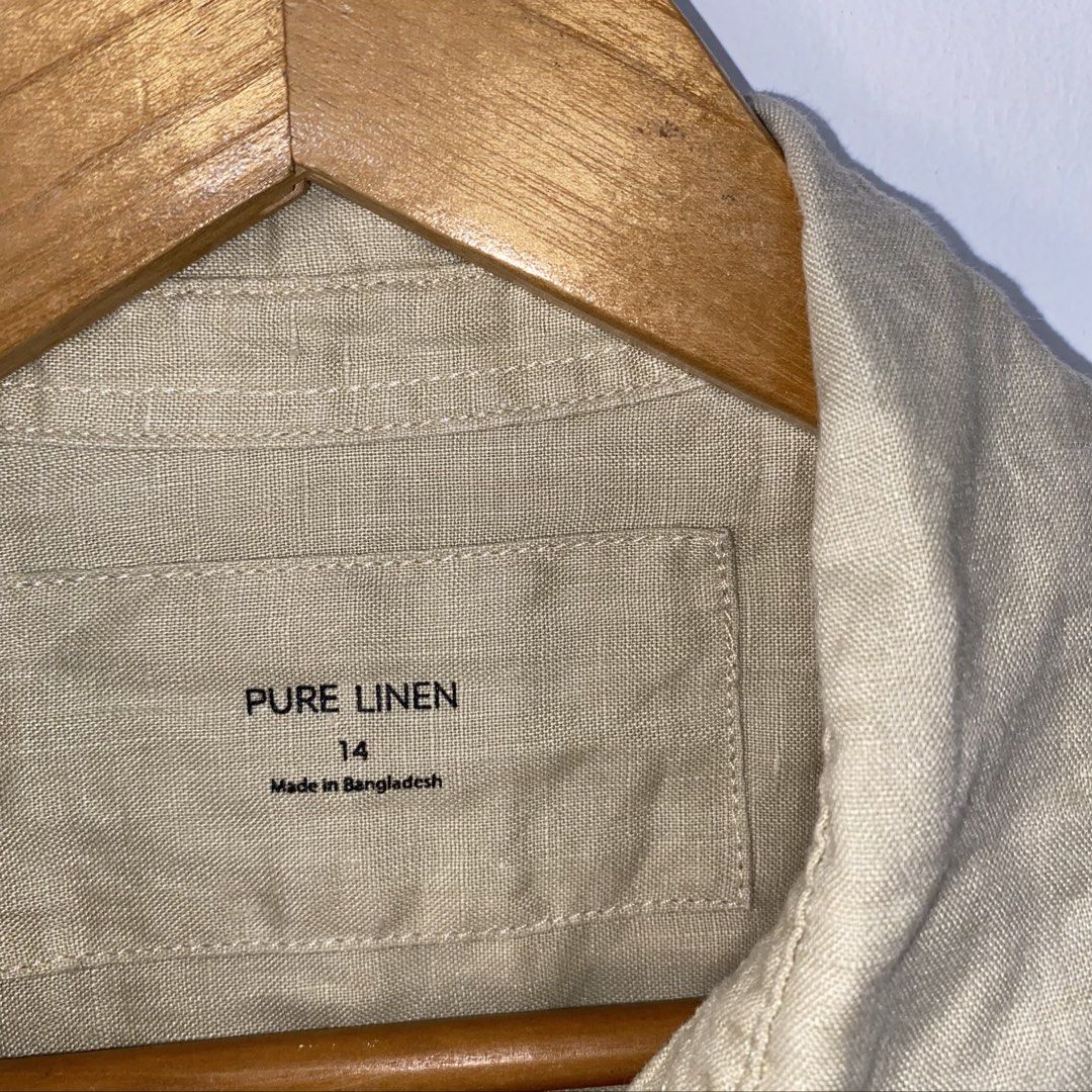 M&S linen long sleeve top (Category: Longsleeves) located in San Jose del Monte. Submitted by mamiracky (Listing ID 1466436708, Image 3). Description: .