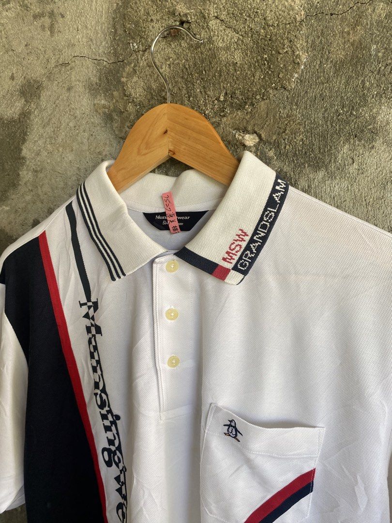 Munsingwear (Category: Activewear) located in San Isidro, Davao del Norte. Submitted by lanajaregie (Listing ID 1466362781, Image 3). Description: Munsingwear Excellent condition Size L on tag Dimes W22 L 28 No issue Need wash 📤📤📤.