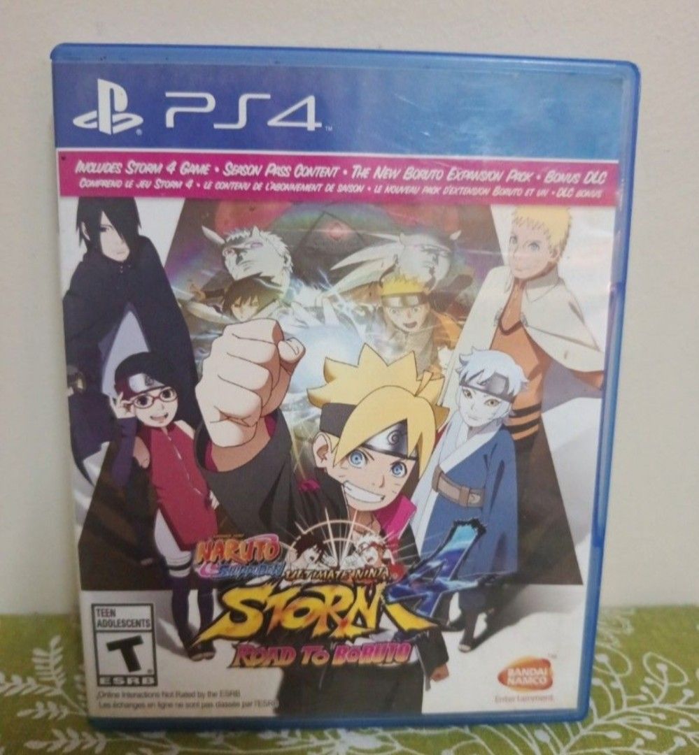 naruto storm 4 (Category: PlayStation) located in Muntinlupa City. Submitted by markkeub (Listing ID 1466561375, Image 1). Description: pick up alabang send sameday lalamove or grab send 1/2 days flashexpress.