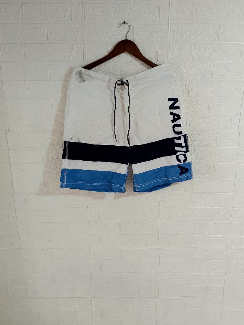 NAUTICA BOARDSHORTS (Category: Swim Trunks & Board Shorts) located in Tabaco. Submitted by zerothreethrift (Listing ID 1466383410, Image 1). Description: NAUTICA BOARDSHORTS SIZE MEDIUM EXCELLENT PM IF INTERESTED ALBAY LOCATION.