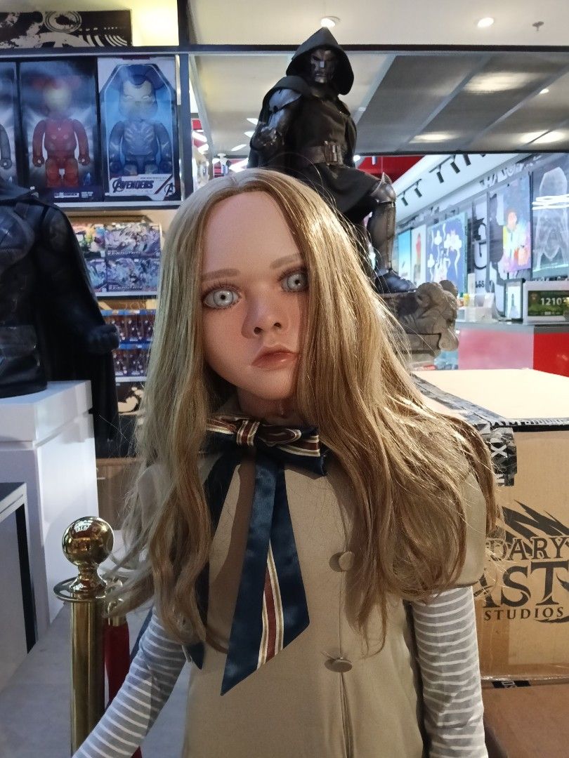 Neca - M3GAN LIFE SIZE (Category: Action & Battle Toys) located in Manila. Submitted by tine_mgct (Listing ID 1466471361, Image 3). Description: 🖤 M3GAN Life Size is AVAILABLE! Make your November display extra creepy! 👀 ✨ Articulated body ✨ Movable eyes ✨ Create your own pose! ₱50,000 → ₱45,000 SALE! 🔥 OUR STORE LOC. 📍 MG Collectibles and Toys Unit 202 Banig Bldg. 7, Parqal Mall Aseana, Parañaque City Serious buyers and inquiries are welcome.