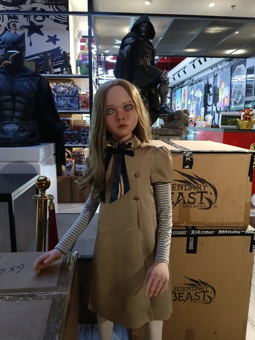 Neca - M3GAN LIFE SIZE (Category: Action & Battle Toys) located in Manila. Submitted by tine_mgct (Listing ID 1466471361, Image 2). Description: 🖤 M3GAN Life Size is AVAILABLE! Make your November display extra creepy! 👀 ✨ Articulated body ✨ Movable eyes ✨ Create your own pose! ₱50,000 → ₱45,000 SALE! 🔥 OUR STORE LOC. 📍 MG Collectibles and Toys Unit 202 Banig Bldg. 7, Parqal Mall Aseana, Parañaque City Serious buyers and inquiries are welcome.