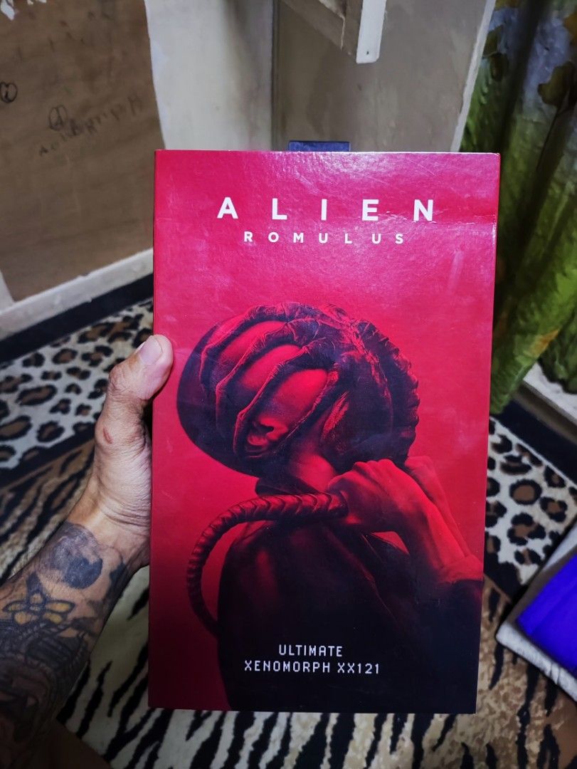 NECA Alien Romulus Ultimate Xenomorph XX121 Figure (Category: Figurines & Statues) located in Caloocan City. Submitted by rhaine4153 (Listing ID 1466492178, Image 2). Description: - Official 20th Century Studios licensed merchandise - NECA Alien Romulus Ultimate Xenomorph XX121 action figure - Includes facehugger, chestbursters, and interchangeable hands - Premium window box packaging with opening front flap - Ideal for sci-fi fans and collectors