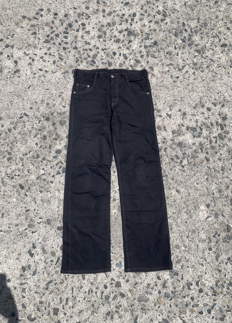 Neil Barrett With Rear Cinch Back Leather Belt (Category: Jeans) located in Angeles City. Submitted by kobereyes (Listing ID 1466454615, Image 2). Description: Neil Barrett With Rear Cinch Back Leather Belt Sz 33 on tape measure 43 length 9 laylayan No issue 1500shipped.