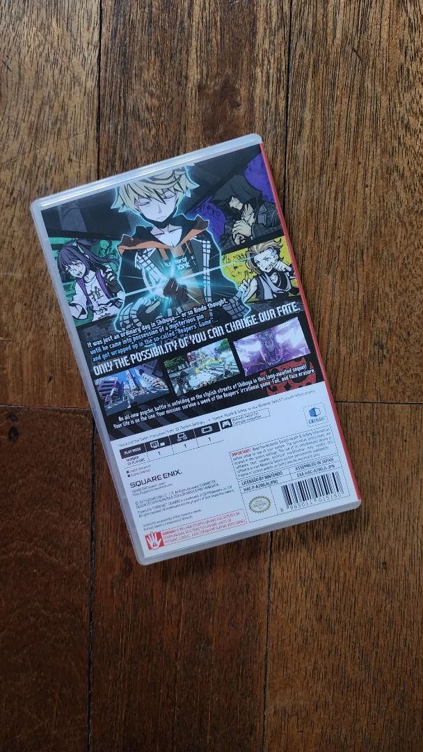 NEO: The World Ends with You (Nintendo Switch) (Category: Nintendo) located in Las Pinas. Submitted by malin_p (Listing ID 1466428475, Image 3). Description: - Condition: Tested, works normally, clean case with no cracks or damage RFS: Decluttering MOP: GCash.