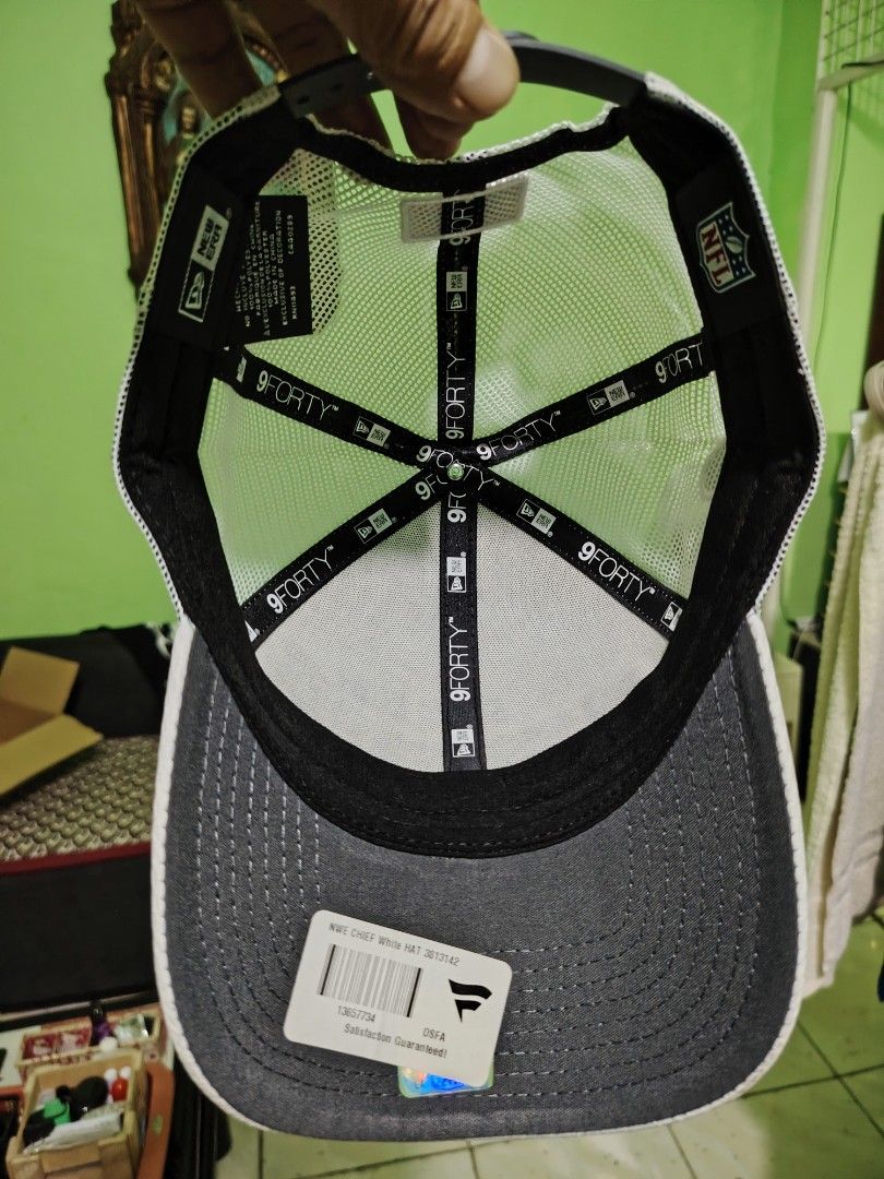 New era 9forty cap (Category: Activewear) located in Cabuyao City. Submitted by litzky2971 (Listing ID 1466507550, Image 2). Description: Brand new New Era Kansas chiefs snap back.
