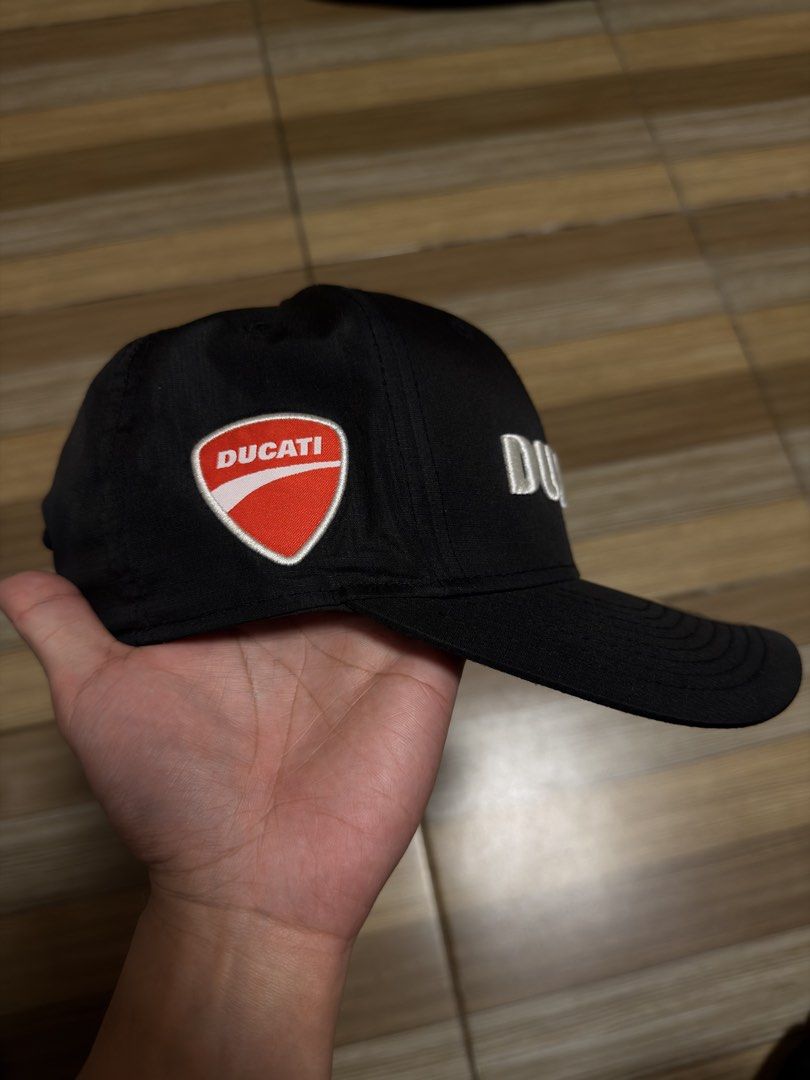 New Era Ducati (Category: Caps & Hats) located in Baguio. Submitted by ralfminrod (Listing ID 1466558959, Image 3). Description: Legit As new condition 10/10 Small/Medium 9FIFTY Snapback.