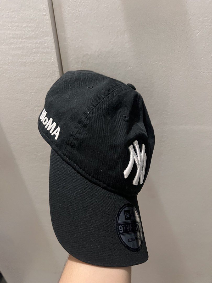 NEW ERA x MOMA Black Cap (Category: Caps & Hats) located in Legazpi City. Submitted by ilysabby (Listing ID 1466390527, Image 2). Description: guaranteed authentic RFS: extra purchase.