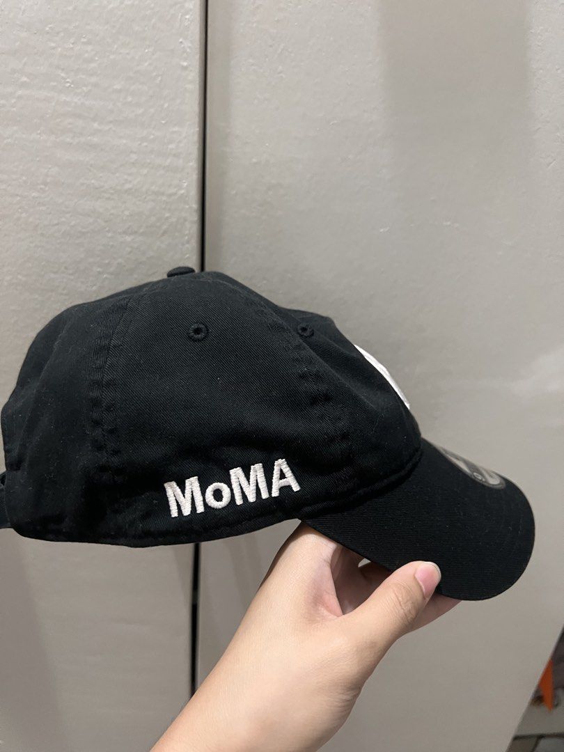 NEW ERA x MOMA Black Cap (Category: Caps & Hats) located in Legazpi City. Submitted by ilysabby (Listing ID 1466390527, Image 3). Description: guaranteed authentic RFS: extra purchase.
