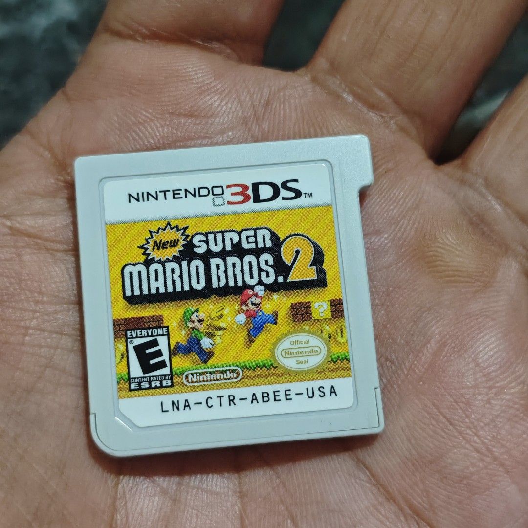 New Super Mario Bros 2 3DS Game (Category: Nintendo) located in Quezon City. Submitted by shopme_gadget30 (Listing ID 1466517617, Image 1). Description: kindly read the details first for sale fixed price mint Condition tested and working game card only compatible to Nintendo 3ds/DS usa region qc area meet up: sm north shipping fee must shoulder by the buyer via lalamove or grab payment: bdo/gcash happy gaming everyone.