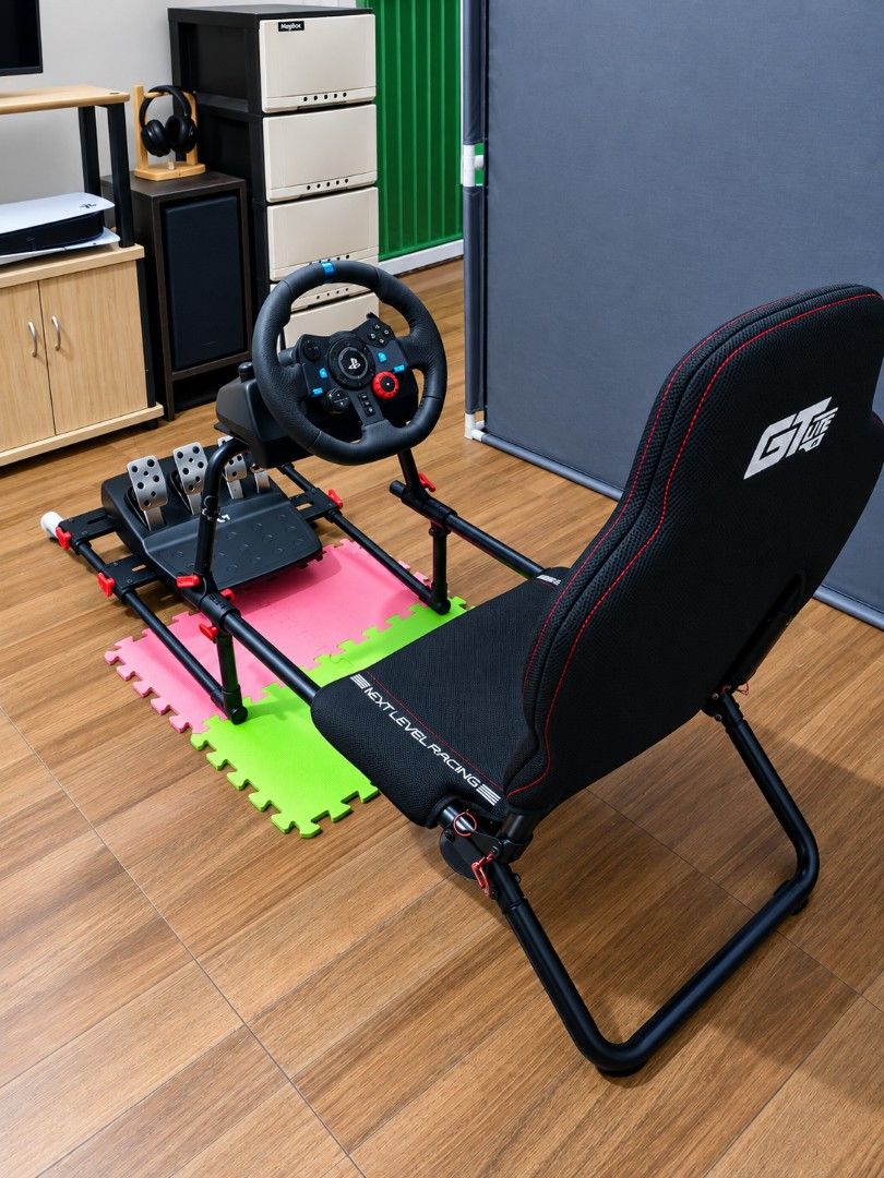 Next Level Racing GTLite Junior and Logitech G29 (Category: Controllers) located in Manila. Submitted by marksoro4722768 (Listing ID 1466493513, Image 1). Description: - Complete racing setup: Next Level Racing GTLite Junior cockpit and Logitech G29 wheel with pedals - Space-saving: Clever foldable design makes storage quick and easy - Adjustable: Fully customizable seat frame for growing racers - Condition: Comes complete with original boxes.