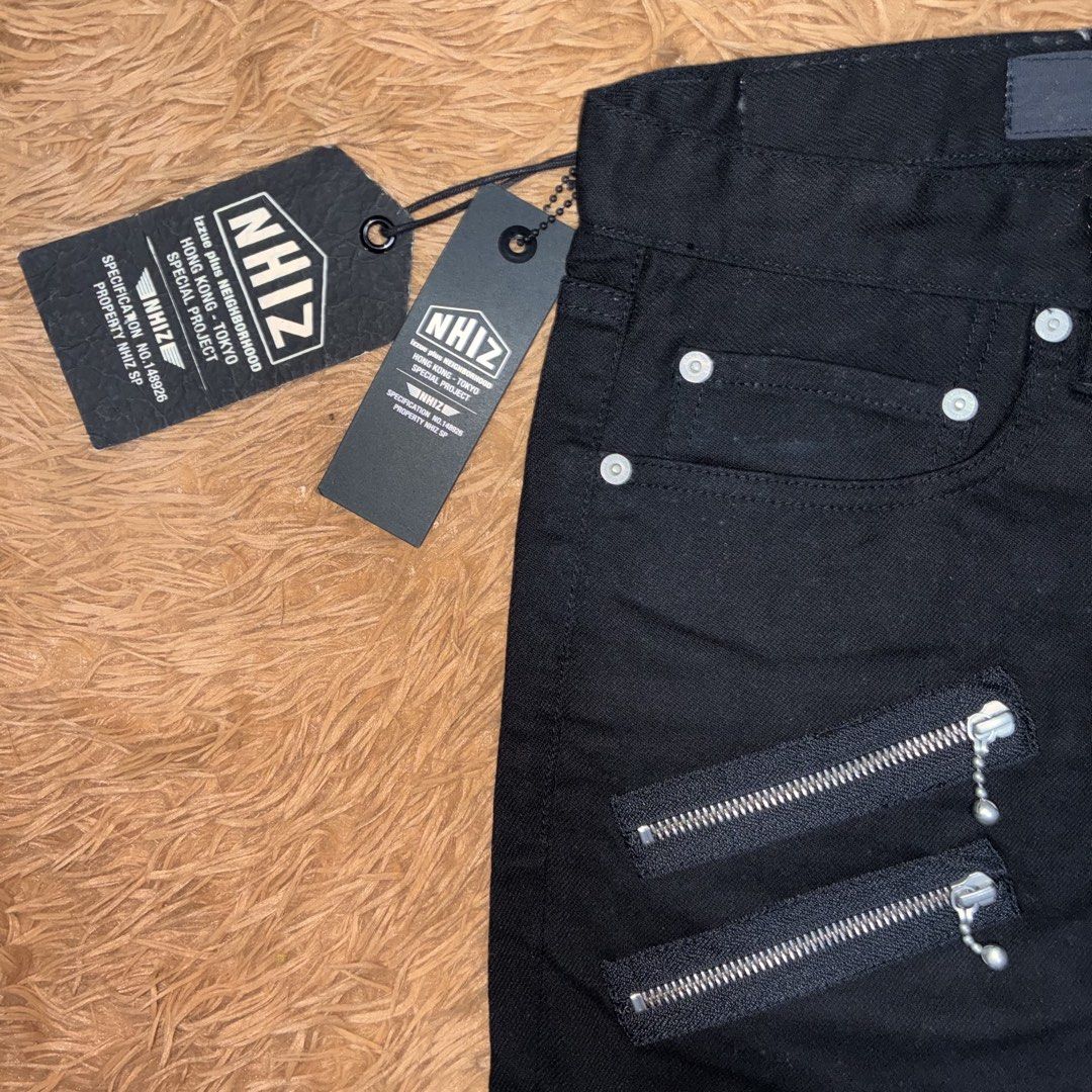Nhiz Heavy Wash Pants (Category: Jeans) located in Nabua. Submitted by elevadoray (Listing ID 1466441794, Image 3). Description: Nhiz Heavy Wash Pants Size 32 (42 Inches Length) Brand New with Tags (10/10) [Originally Priced @ HKD999] P1,250.