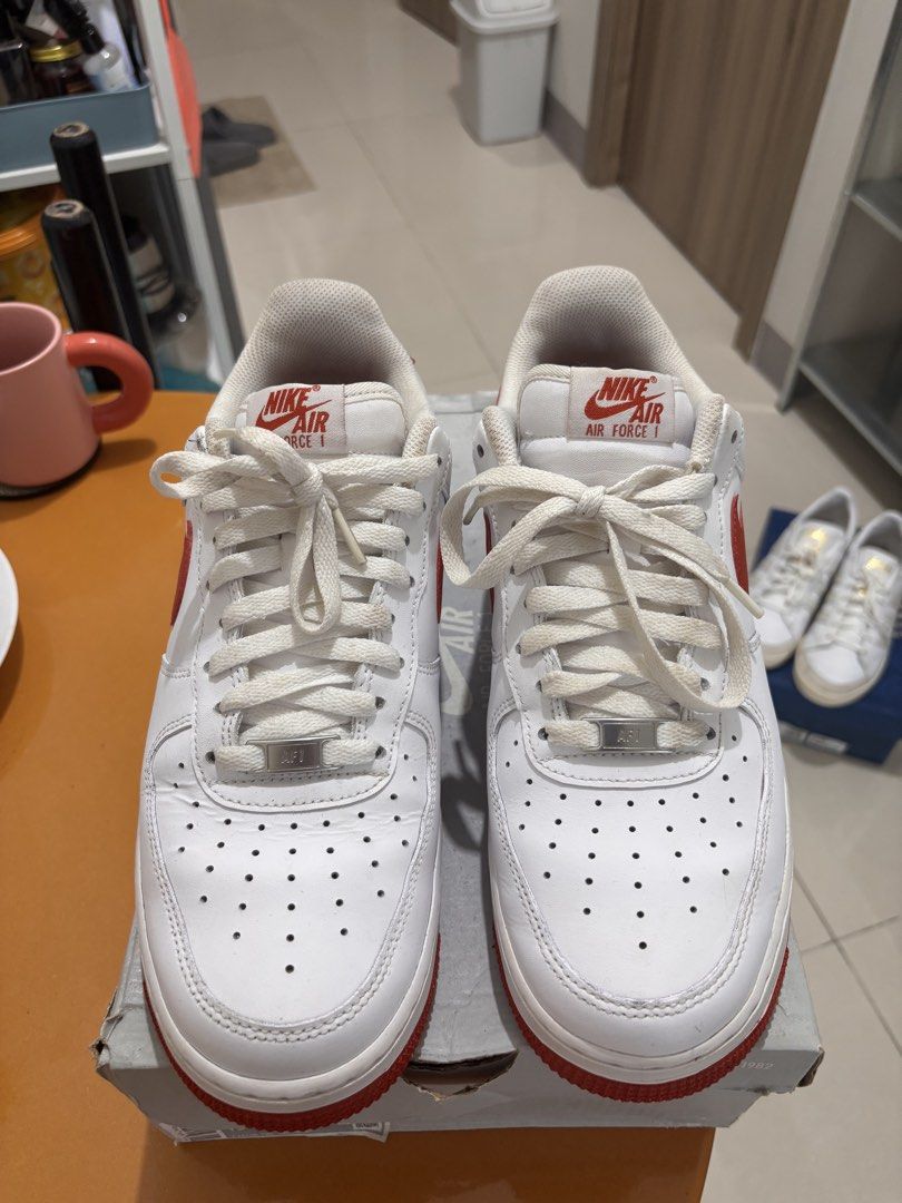 Nike Air Force 1 '07 (Category: Sneakers) located in Pasay City. Submitted by mariayayayay (Listing ID 1466340990, Image 2). Description: Nike Air Force 1 '07 Size: US 10.5 mens Good condition Location Moa or BGC Helping tags Adidas Salomon Nike New Balance Vans .