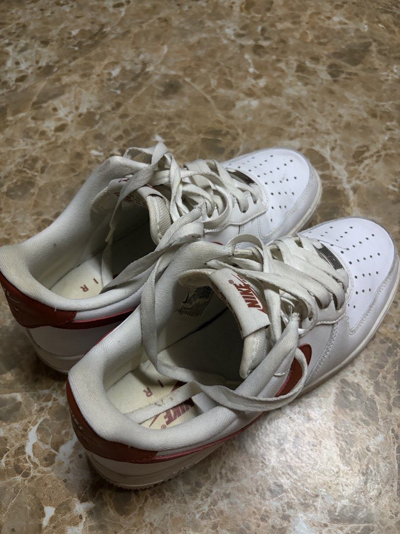 Nike Air Force 1 (Category: Sneakers) located in Bacoor. Submitted by jblns (Listing ID 1466440908, Image 2). Description: - Brand: Nike - Model: Air Force 1 - Condition: Pre-owned with slight toe creasing and normal wear on midsoles/outsoles; soles still have plenty of life left - Inclusions: Comes with laces Selling as is. No box included. .