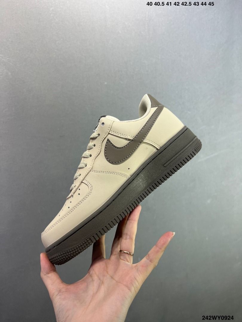 Nike Air Force 1 Low Tan Brown (Category: Sneakers) located in Valenzuela. Submitted by langit_wind (Listing ID 1466476314, Image 3). Description: ✅ Nike Air Force 1 Low ’07 Casual Sneakers – Custom-grade leather; crafted using original lasts and patterns; authentic Air Force silhouette; full-length encapsulated Air cushioning. Style Codes: Men’s CW2288-114 / Women’s DD8959-103 Sizes: 36–45 (including half sizes) | ID: 242WY0924.