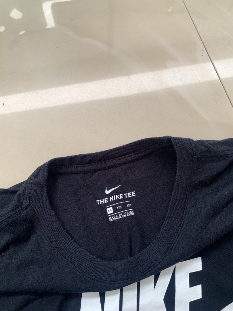 Nike Basic Tee (Category: Tshirts & Polo Shirts ) located in Talaingod. Submitted by anywearthrifted.cs (Listing ID 1466453244, Image 3). Description: 2XL on tag W21.5 X L28 Like new condition No issue 📩📩.