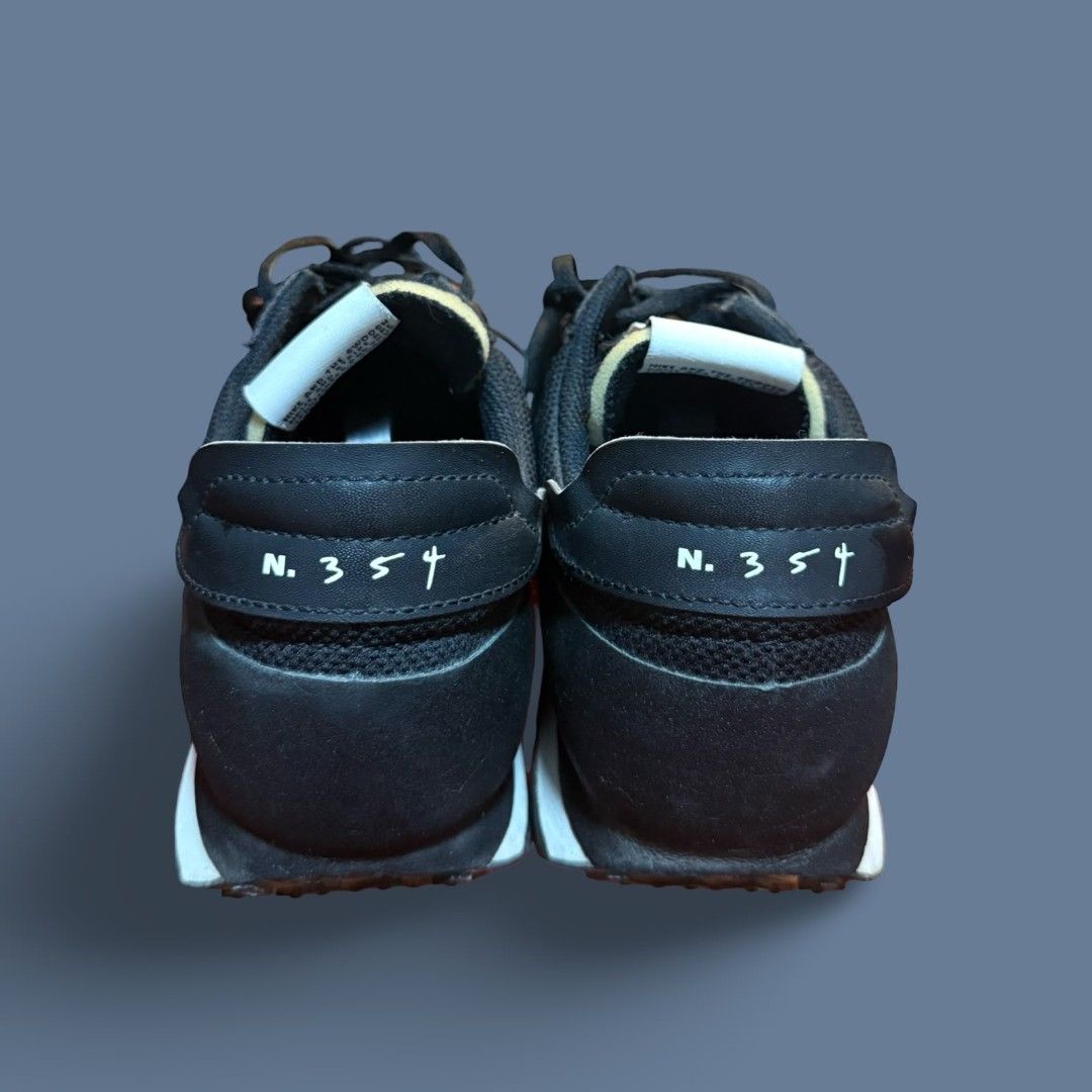 Nike Daybreak Type Black N.354 (Category: Casual Shoes) located in Del Monte. Submitted by jasonjuan31 (Listing ID 1466498061, Image 3). Description: - Brand: Nike - Model: Daybreak Type - Color: Black with white midsole - Material: Mesh and suede upper with exposed stitching - Sole: Waffle rubber outsole (minor wear on soles) - Details: N.354 branded tongue tag and heel text, low-top running silhouette - Inclusions: Black laces included - Condit