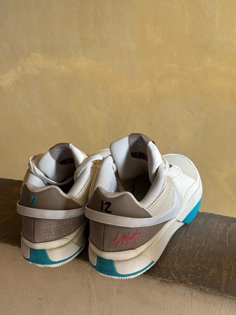 Nike Ja Morant 1 Coconut Milk (Category: Sneakers) located in General Mariano Alvarez. Submitted by cocoserene (Listing ID 1466350990, Image 3). Description: -Ilang beses lang nasuot, hindi ginamit panlaro -Money back guarantee if proven fake -Meetup around GMA Cavite or through delivery via lalamove or lbc.