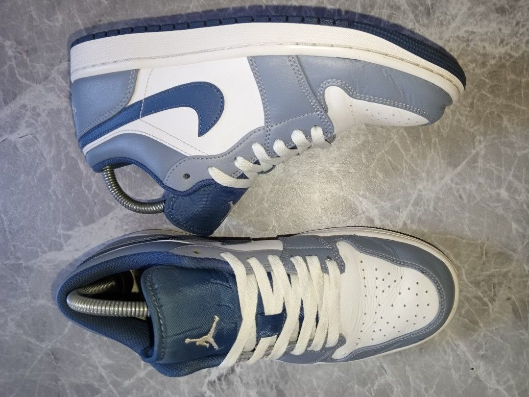 NIKE JORDAN 1 LOW "ASHEN SLATE" (Category: Sneakers) located in Taytay. Submitted by ThriftRacks (Listing ID 1466390652, Image 3). Description: FREE SHIPPING‼️ PRELOVED/THRIFTED FROM UKAY SHOE BALE NIKE JORDAN 1 LOW "ASHEN SLATE" SIZE US 8.5 EUR 42 CM 26.5 ISSUE SIGNS OF USAGE MINIMAL SCRATCHES AS YOU CAN SEE IN THE PHOTO. J&T Express Lalamove for nearby cities Free Shipping Strictly Payment First Mode of payment-Maya & Gotyme.