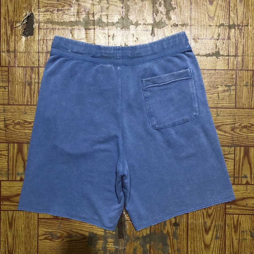 NIKE MULTICOLOR LOGO WASHED BLUE ALUMNI STYLE SHORT (Category: Shorts) located in Dasmarinas. Submitted by corenyxmessy_3rd_account (Listing ID 1466530930, Image 3). Description: waist - 31 to 36 length - 20.5.