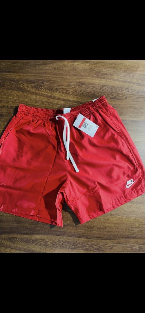 Nike Red Woven Shorts V1 (Category: Shorts) located in Quezon City. Submitted by akieo (Listing ID 1466547036, Image 1). Description: Nike Classic V1 Woven Shorts Brand new Legit Original Price 1,500 only Sizes S M L XL Qc Shipping available .