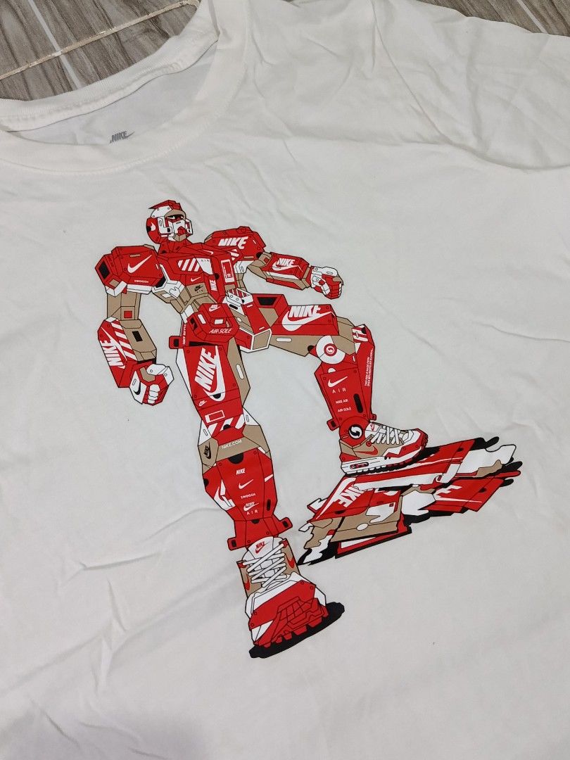 NIKE ROBOT TSHIRT (freeshipping) (Category: Tshirts & Polo Shirts ) located in Quezon City. Submitted by gyl-stop (Listing ID 1466505289, Image 3). Description: free shipping 18.5 x 25.5 excellent condi cr: 9.8/10 issue: none.