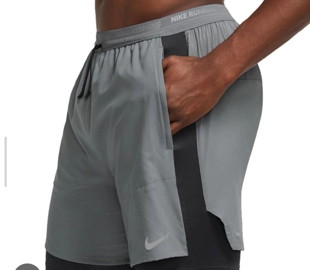 Nike Running Short (Category: Shorts) located in Bago City. Submitted by classic_picked_up (Listing ID 1466507877, Image 1). Description: excellent issue: fade yung nike logo and loose stitch 28-34 waist 15.5 length 9.5/10 color rate.