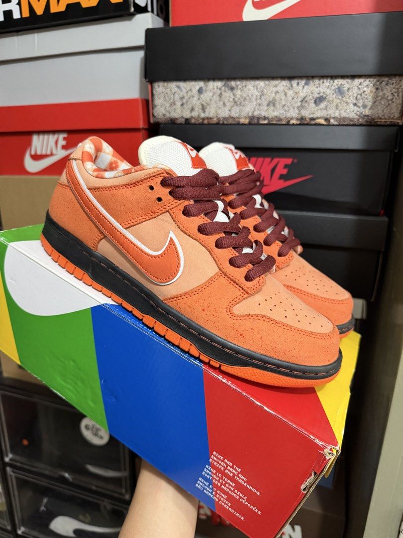 NIKE SB DUNK LOW ‘ORANGE LOBSTER’ (Category: Casual Shoes) located in Makati City. Submitted by badbunny. (Listing ID 1466401109, Image 3). Description: FOR SALE NIKE SB DUNK LOW ‘ORANGE LOBSTER’ Size 9 mens Used - Complete ₱12,000 📍Makati Area.