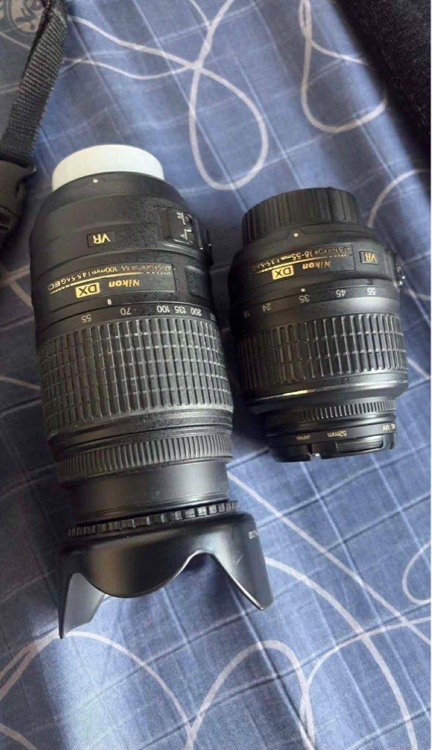 Nikon D3100 DSLR Camera Bundle with Lenses and Backpack (Category: Cameras) located in Manila. Submitted by wildlion_7b5b8c (Listing ID 1466465680, Image 2). Description: PM NALANG PO SA INTERESTED Nikon Camera 📷Nikon D3100 with 18-55mm & 55-300mm Dslr Camera 🎥14.2mp 1080P HDvideo Recording Liveview 3.0 LCD Dslr camera📷 📍Slightly used perfect condition 📍used for hobby only very presentable 📍Issue is the SD card Cap and Vignette on screen bu