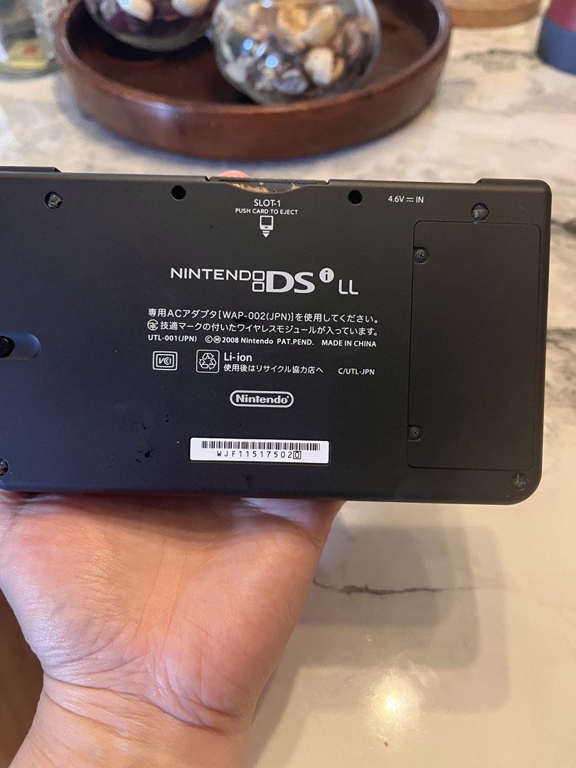 Nintendo DSi LL blue (Category: Nintendo) located in Quezon City. Submitted by ArtsyLife1012 (Listing ID 1466386951, Image 3). Description: Nintendo Dsi LL blue Slight vignette screen (top & bottom) does not affect playing experience Replacement stylus No charger No sd card FREE Mario Game DS *Features: Very smooth body and screen feels like new (zero scratches) Firm sa 3.5k Grab/ lalamove pick up delivery Loc: T sora ave, Qc gcash or BPi payment