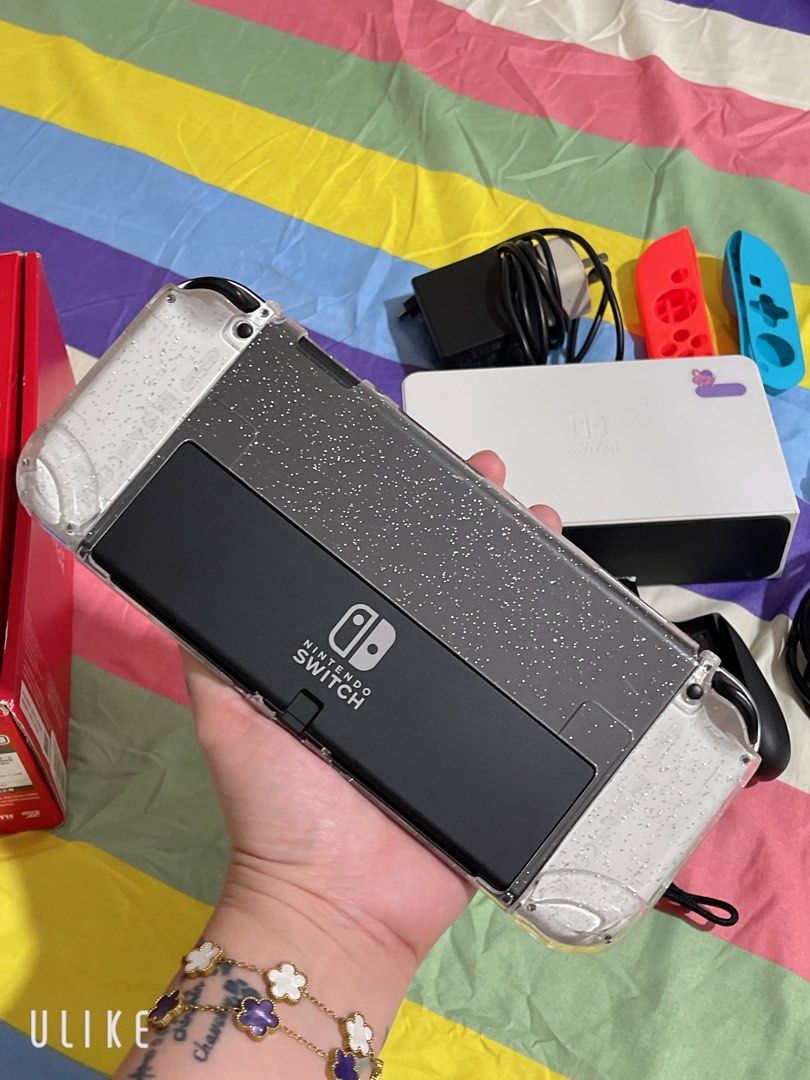 Nintendo Switch Oled White Jailbreak Dual Boot (Category: Nintendo) located in Angeles City. Submitted by kinadi051390 (Listing ID 1466516187, Image 3). Description: Letting go my Personal Nintendo Switch Oled White 🤍 Selling price 14,500 ‼️ 128gb Memory sandisk original Dual Boot CFW Permanent Jailbreak no need to pay games 19 Games downloaded na ikw nlng magdagdag ng gsto mo Complete Original Packages Free Nintendo Cases what you see is what y