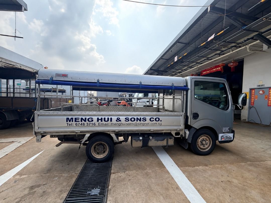 Nissan Cabstar G (Category: Used Commercial Vehicles for Sale) located in Singapore. Submitted by infinityauto57 (Listing ID 1466460909, Image 3). Description: Nissan Cabstar 3.0 5M/T $ 27800 (As it is condition) Coe Left : 2Yrs 6mths.