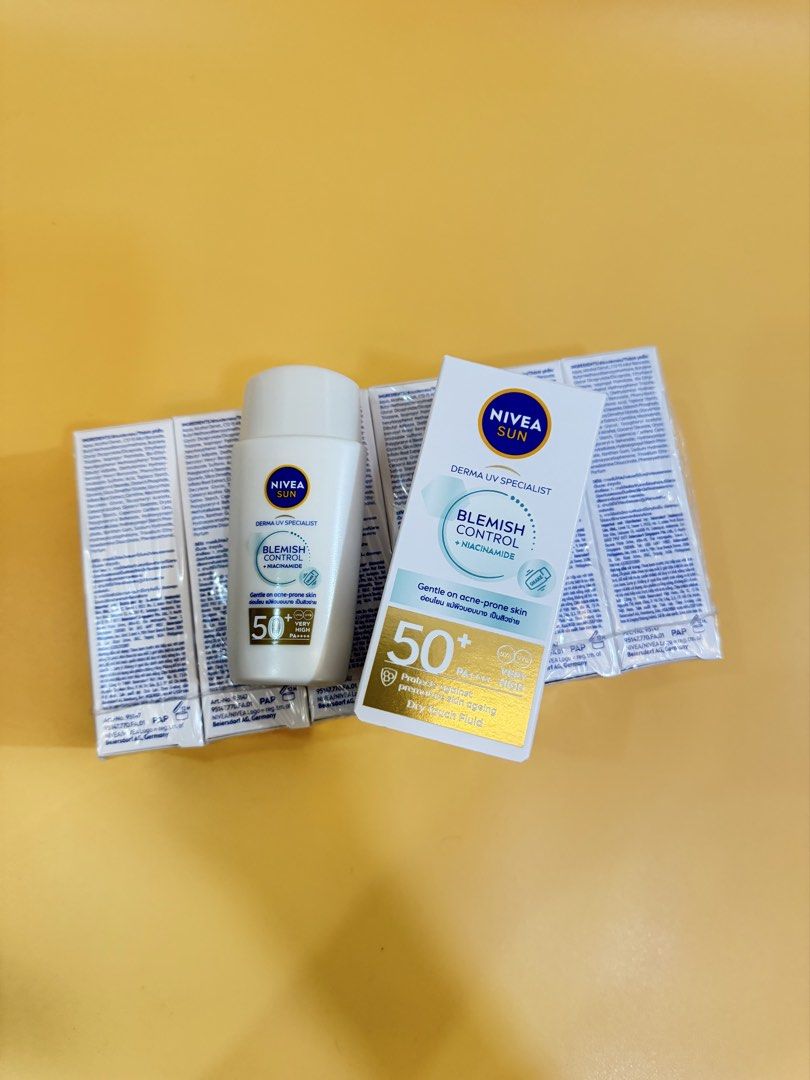 NIVEA SUNSCREEN (Category: Face Care) located in Manila. Submitted by mamaansshop (Listing ID 1466285845, Image 2). Description: BRAND NEW SEALED 2028 expiration Warehouse sale BILI NAPO 100% original .
