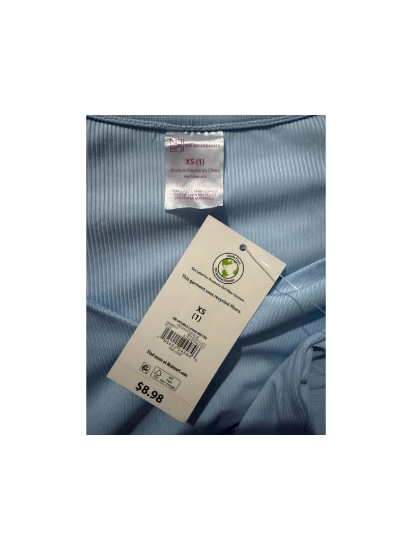 SALE!! No Boundaries Double Layer Rib Tee (Category: Longsleeves) located in Legazpi City. Submitted by alyblueberyl (Listing ID 1466527241, Image 2). Description: Brandnew with Tag Size XS Can fit kid's size.