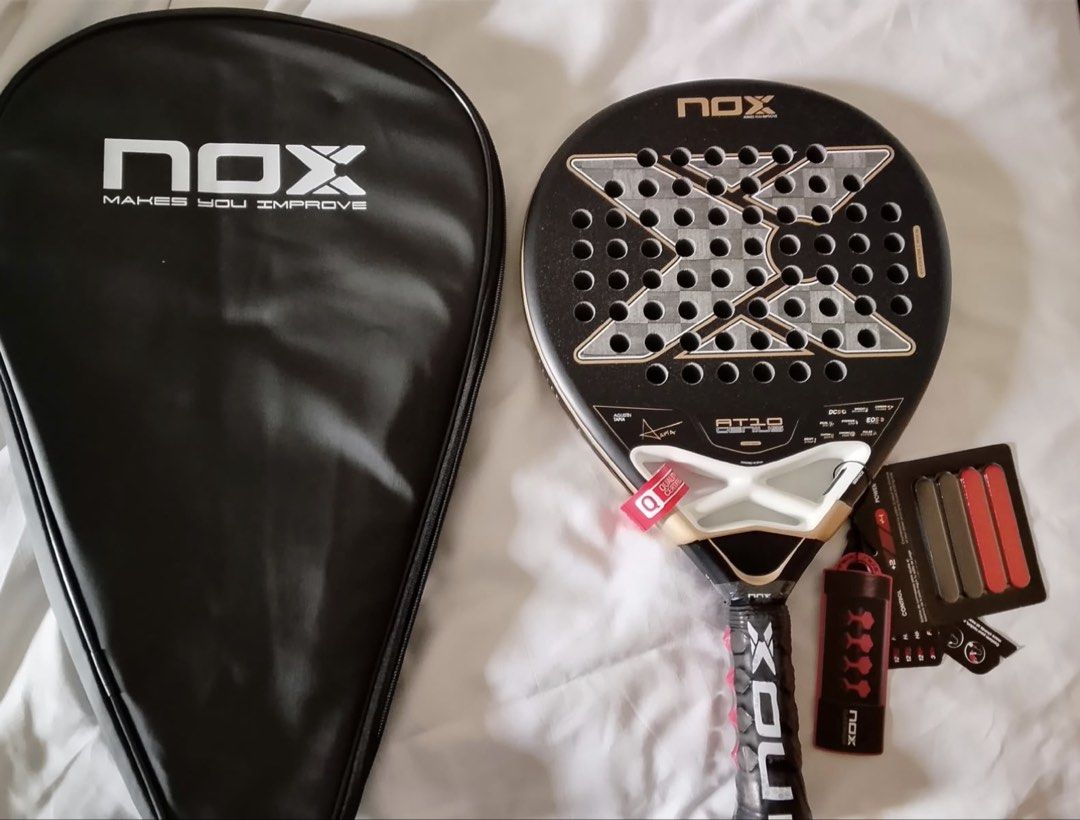 Nox AT10 Genius by Agustin Tapia (Category: Racket and Ball Sports) located in Manila. Submitted by maejav579 (Listing ID 1466339067, Image 1). Description: ‼️ Limited Item ‼️ Will arrive on October 16 in Manila. DM to reserve..
