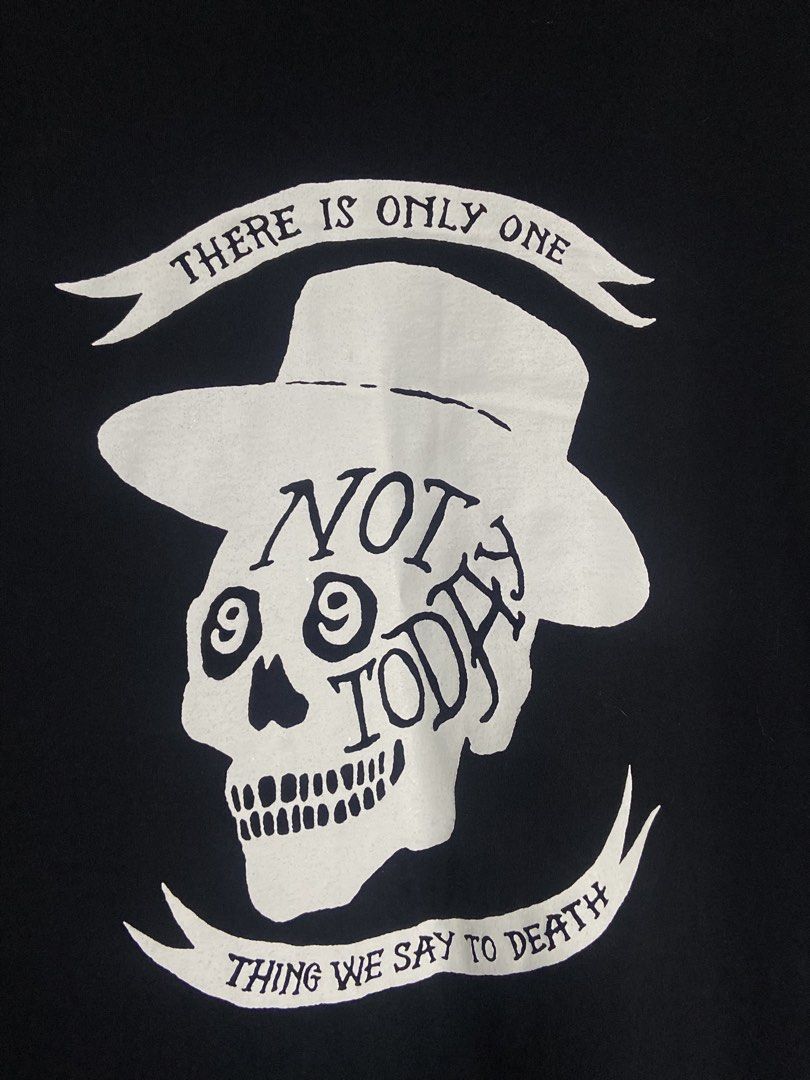 NUMBER (N)INE NOT TODAY TEE (Category: Activewear) located in Cabuyao City. Submitted by chukz_x (Listing ID 1466462529, Image 3). Description: NUMBER (N)INE NOT TODAY TEE Size : 4 Dimes : 21W 27.5L Condition : Excellent Issue : none Price : 2,500 📍READY TO WEAR 📍Cabuyao Laguna .