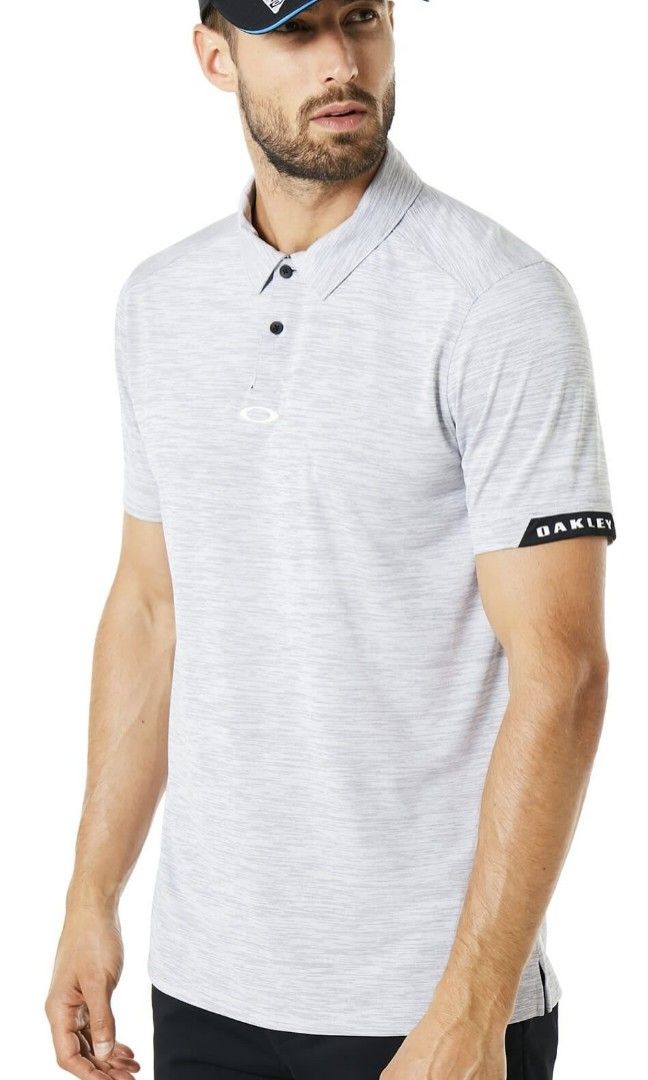 Oakley Gravity Golf Polo (Category: Tshirts & Polo Shirts ) located in Dumaguete. Submitted by jayarbajad49160 (Listing ID 1466448585, Image 1). Description: Oakley Gravity Golf Polo Authentic/Original - 1,800 add sf Excellent Condition Color rate:9.8/10 No issue Size Large Width:22 Length:29 Loc dumaguete city visayas 📩📩📩.