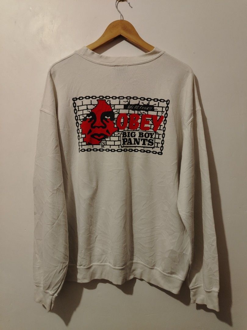 Obey Sweater (Category: Coats, Jackets and Outerwear) located in Candijay. Submitted by 6312_streetwear (Listing ID 1466380046, Image 2). Description: 24x29.
