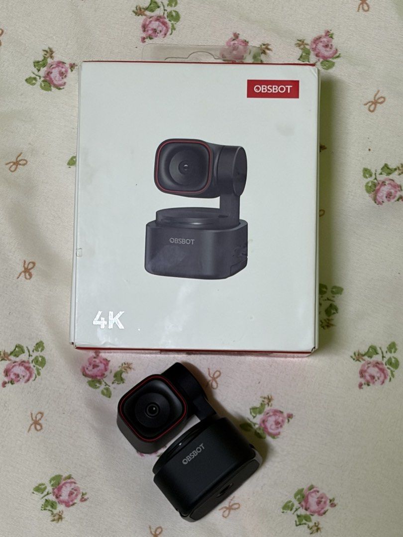 OBSBOT Tiny 3 Lite (Category: Cameras) located in Bintulu. Submitted by lovedbymushy (Listing ID 1466508704, Image 1). Description: - pakai sekali je sebab dapat for review - sesuai sangat for live host - dapat cable & tripod.