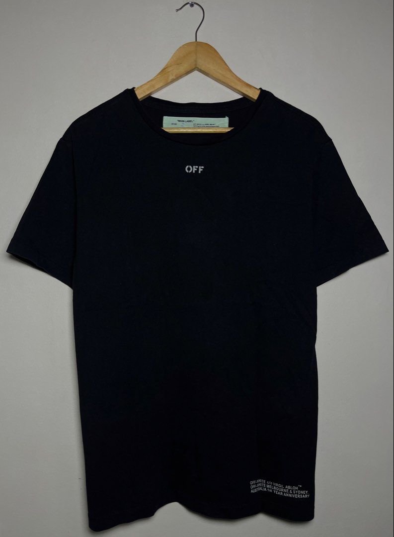 OFF WHITE CONE LOGO (Category: Tshirts & Polo Shirts ) located in Marikina City. Submitted by chasecollectives (Listing ID 1466488507, Image 1). Description: BRAND : OFF WHITE CONE TEE EXCELLENT CONDITION SIZE LARGE WIDTH : 22 LENGTH : 27 NO ISSUE.