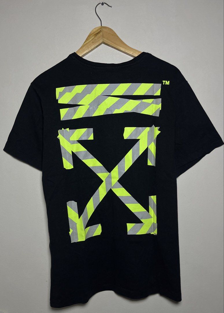OFF WHITE CONE LOGO (Category: Tshirts & Polo Shirts ) located in Marikina City. Submitted by chasecollectives (Listing ID 1466488507, Image 2). Description: BRAND : OFF WHITE CONE TEE EXCELLENT CONDITION SIZE LARGE WIDTH : 22 LENGTH : 27 NO ISSUE.