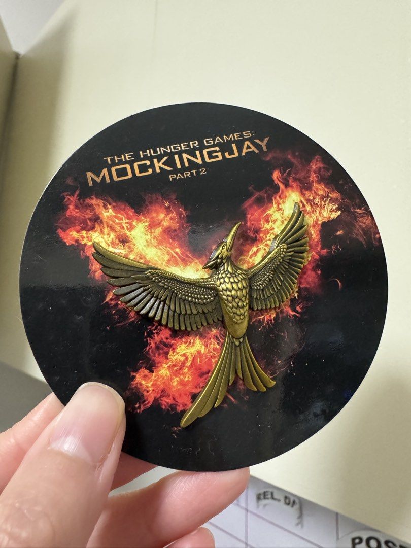 Official Hunger Games Mockingjay Pin (Category: Vintage Collectibles) located in Pasay City. Submitted by declutterwyza (Listing ID 1466442481, Image 1). Description: Official Hunger Games Mockingjay Pin 380 each pin .