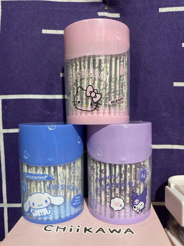 Official/ Licensed Sanrio Cotton Buds (Category: Character Goods) located in Bulacan. Submitted by cute.finds.ph (Listing ID 1466387805, Image 1). Description: —₱150 each.