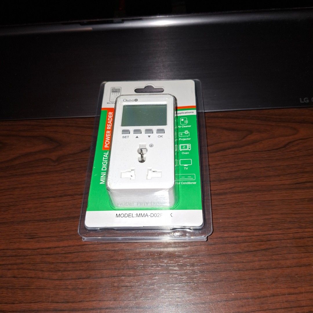 Omni digital watts power meter reader wattage electricity (Category: Cleaning Tools & Supplies) located in Manila. Submitted by mr.fast (Listing ID 1466337033, Image 2). Description: .