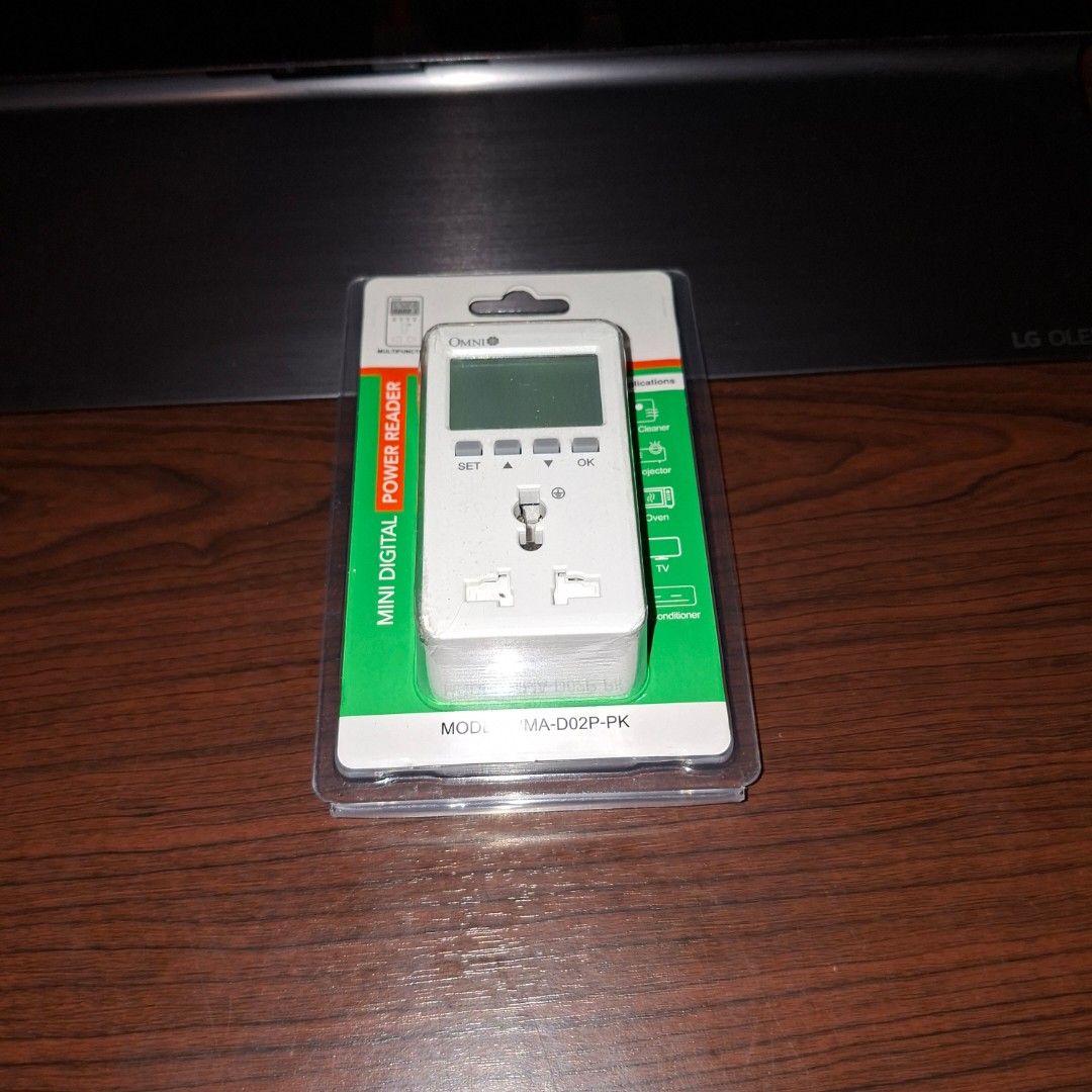 Omni digital watts power meter reader wattage electricity (Category: Cleaning Tools & Supplies) located in Manila. Submitted by mr.fast (Listing ID 1466337033, Image 3). Description: .