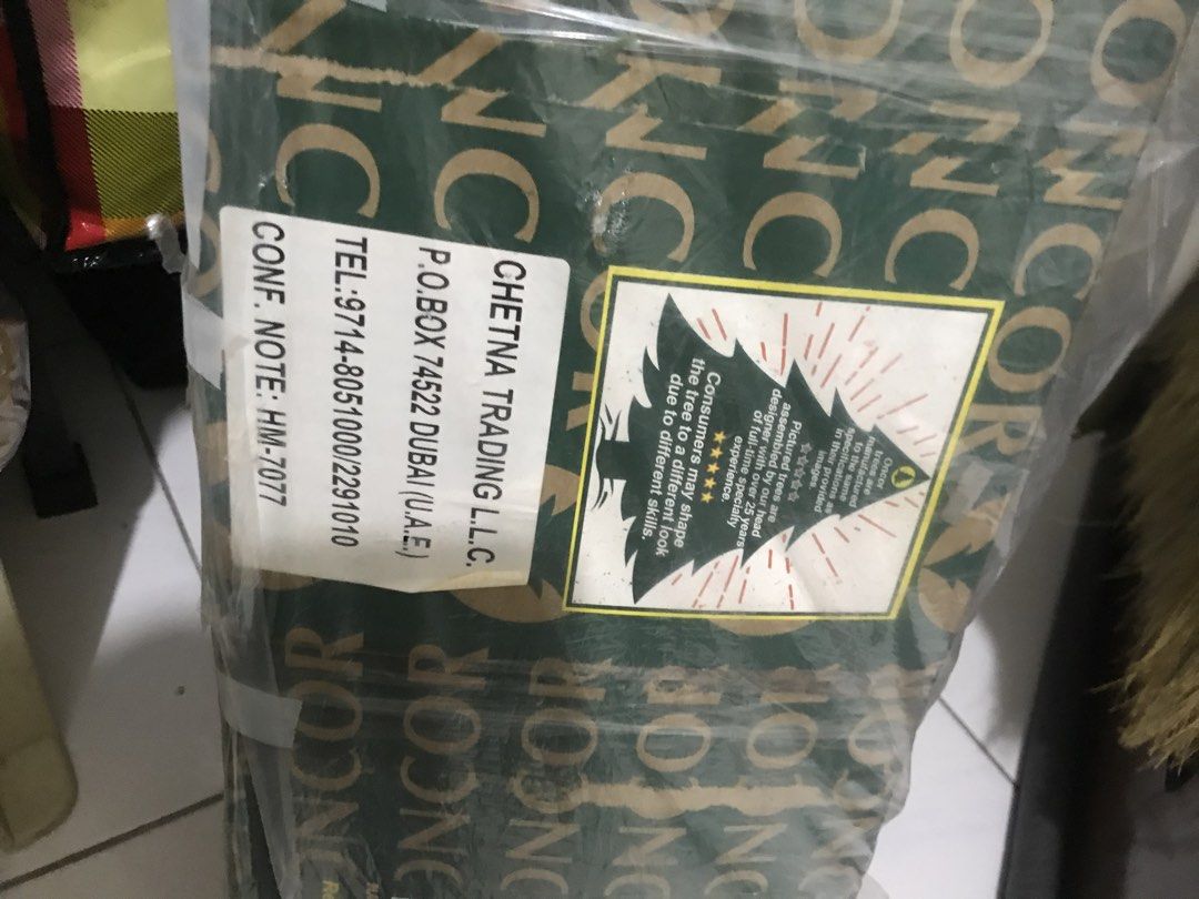 Oncor Xmas tree 5ft (Category: Other Home Decor) located in Balete No 2. Submitted by troyesybang (Listing ID 1466459920, Image 2). Description: 5ft tree DIY Assemble complete branches with stand.