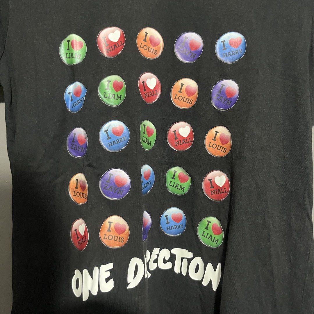 One Direction graphic shirt (Category: Shirts) located in Calauan. Submitted by randomthrift.womens (Listing ID 1466354221, Image 2). Description: .