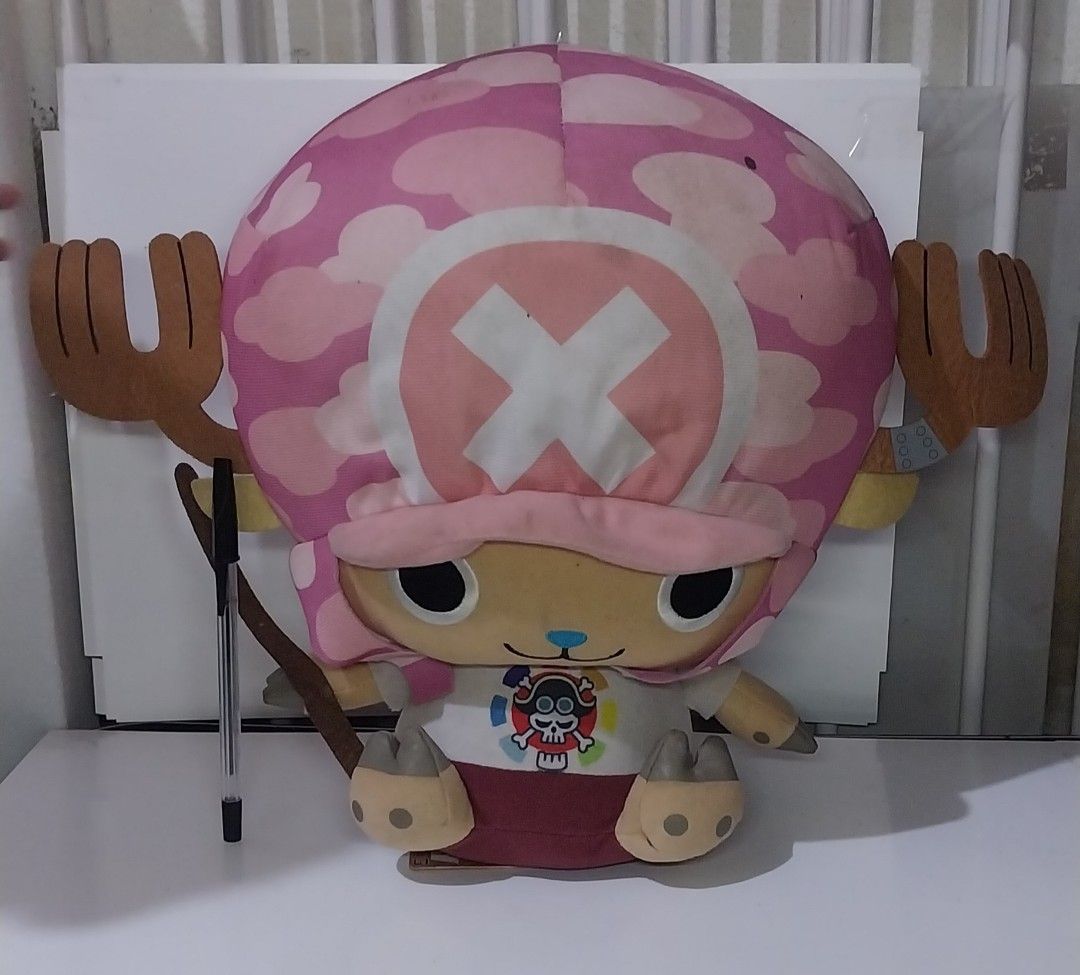 one piece chopper (Category: Plushies & Soft Toys) located in Pililla. Submitted by mitch0929 (Listing ID 1466507883, Image 2). Description: One Piece Chopper Stuffed Toy - 450 only -need lang labhan - as is -what you see is what you get MOP: gcash + shipping Shipping thru J&T.